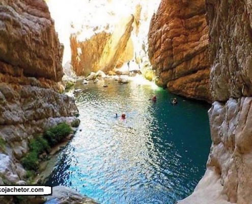 tangeh washi تنگه واشی در تابستان | در مسیر جاده هراز