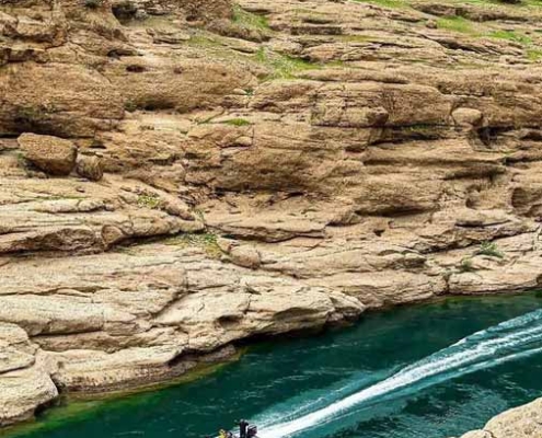 Chalkandi-canyon چالکندی یا چمسبز دزفول در استان خوزستان