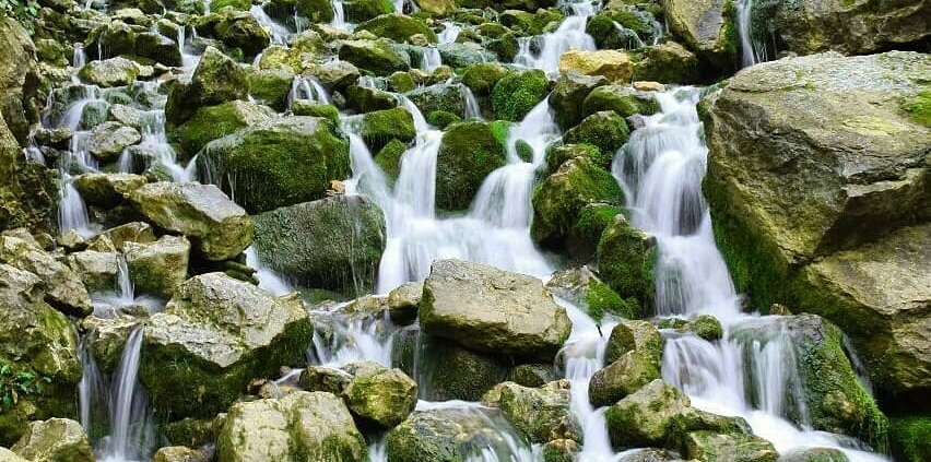 آبشار آب پری نور مازندران
