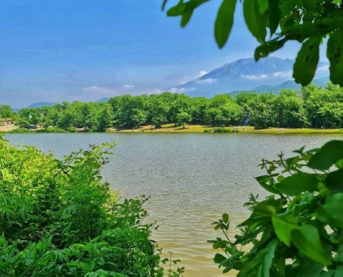 دریاچه عروس در روستای حلیمه جان رودبار