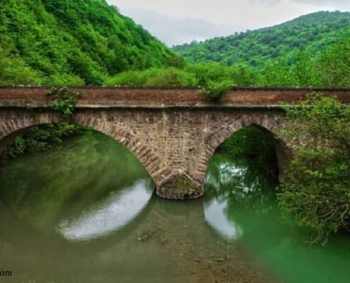 پل رشته رود رودبار گیلان