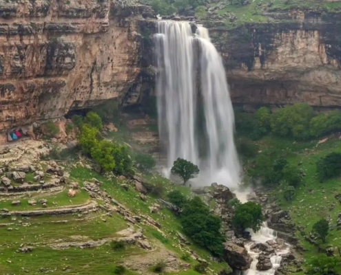 آبشار تخت چو لرستان