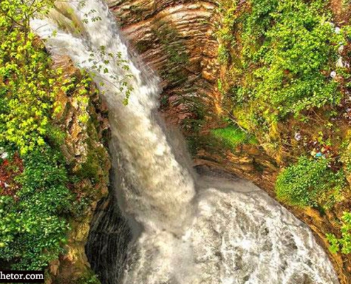 آبشار ویسادار رضوانشهر گیلان