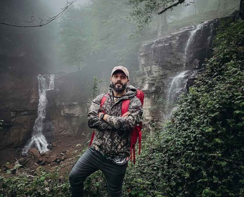 آبشار جلسنگ لفور در مارندران