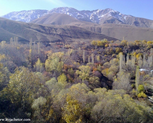 روستای ارنگه در نزدیکی تهران