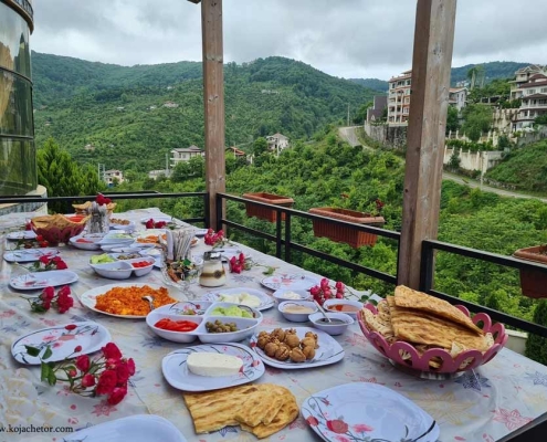 اقامت و اسکان اجاره ویلا در اربکله رامسر