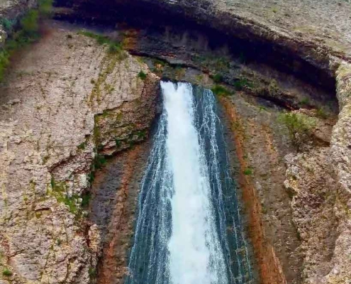 آبشار نیم ساعته بازفت