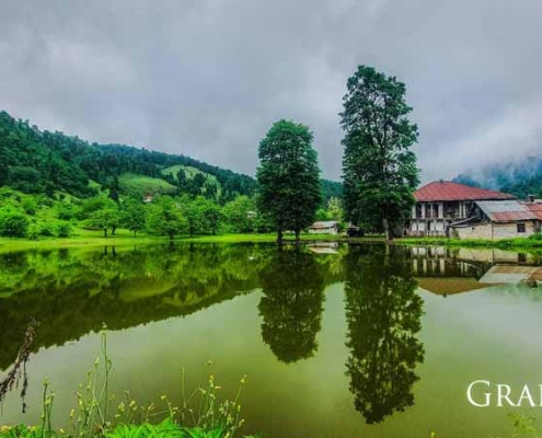 دریاچه روستای استخرگاه