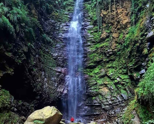 آبشار گزو در سوادکوه مازندران