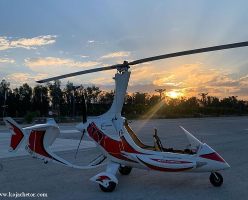 gyrocoopter-01 جایروکوپتر کیش تفریحات غیر آبی جزیره کیش