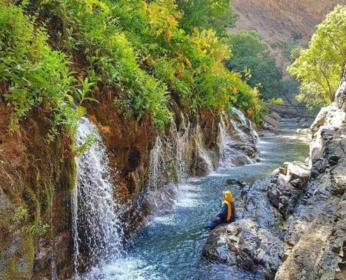 طبیعت روستای ارنگه و جاذبه های گردشگری آن