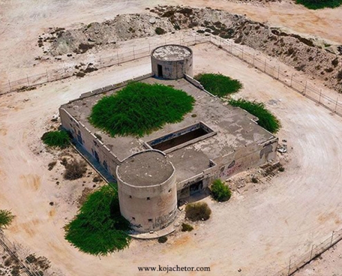 jenni-castle-6 نمای قلعه جنی کیش از بالا