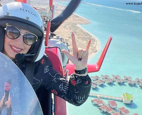 kish-gyroplane-2 ظرفیت پرواز جایروکوپتر 1 نفر است