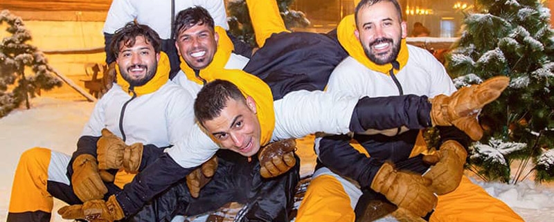 پارک پنگوئن کیش از تفریحات غیر آبی جزیره کیش