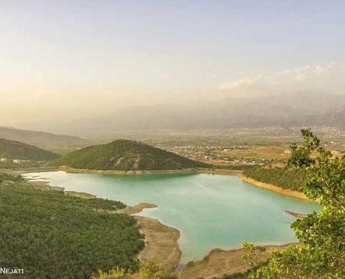 shah-ghasem-dam-lake-6 سد شاه قاسم یاسوج