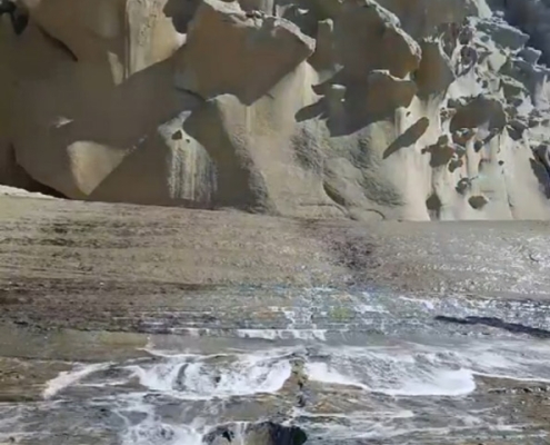 ab feshan sahel bandar mogham 1 آبفشان ساحل مقام در هرمزگان