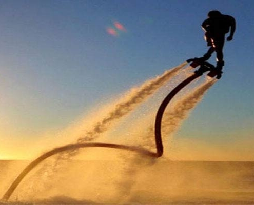 فلای بورد کیش در کلوپ ساحل سیمرغ