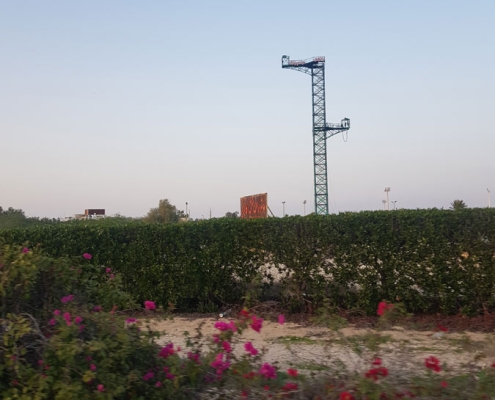 نمای کلی از باشگاه بانجی جامپینک جاذبه جزیره کیش