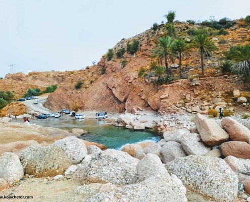 منطقه کوهستانی هماگ رودخانه سیاهو دره داماش هرمزگان بندرعباس