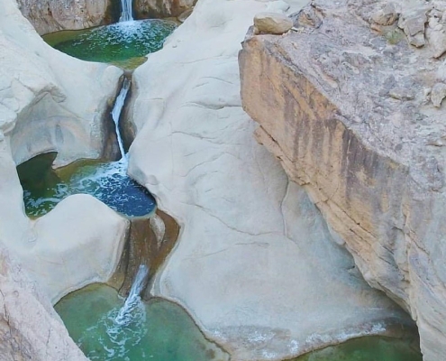 hormoz_qeshm_baghoye آبشار تنگه چشمه باغویه بندرلنگه