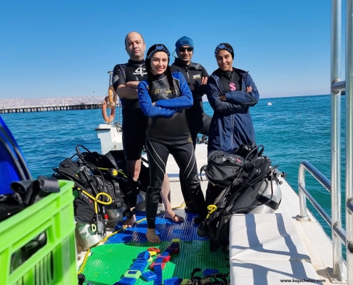 کلوپ های غواصی در جزیره کیش