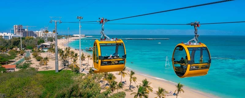 عکس تله کابین میکامال کیش