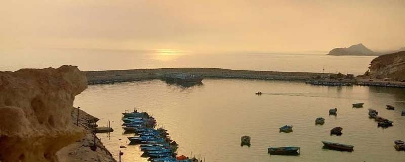 اسکله تبن کوشکنار هرمزگان