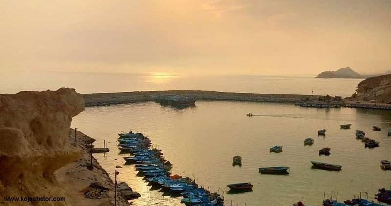 اسکله تبن کوشکنار هرمزگان