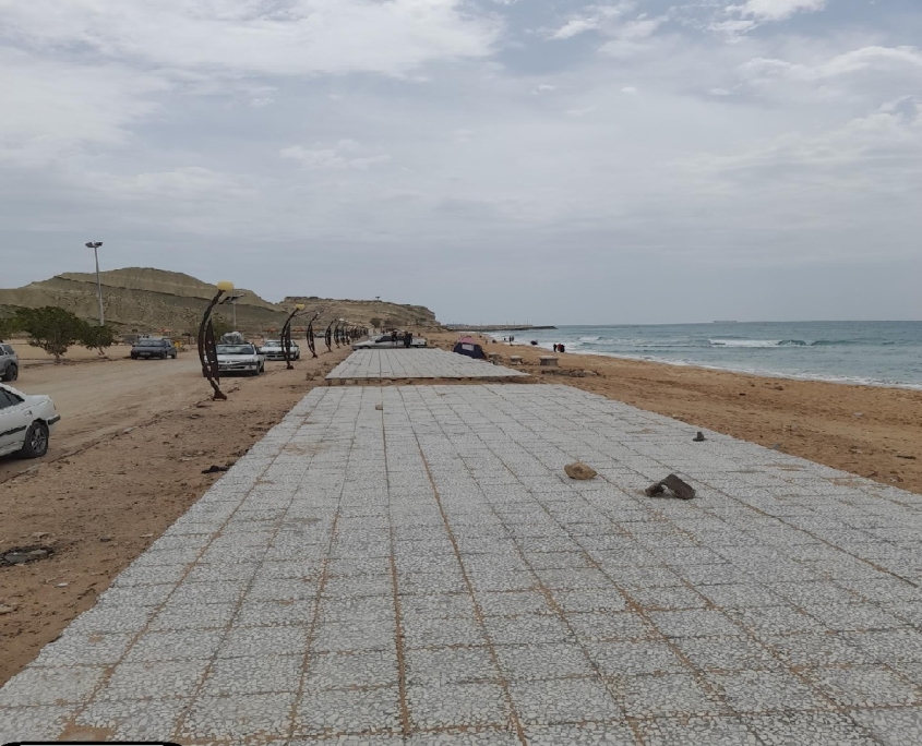 the-dock-and-beach-of-bandar-teben (2) ساحل تبن کوشکنار پارک ساحلی تبن