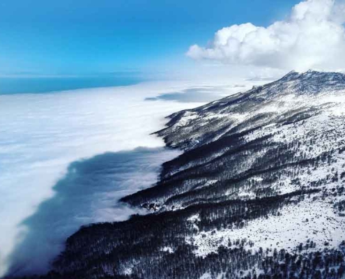 Derazno-cloud-jungle جنگل ابر درازنو در زمستان