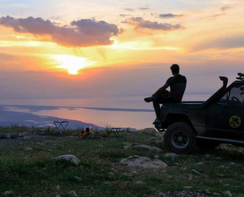 Derazno-jungle-sunset غروب جنگل درازنو در استان گلستان