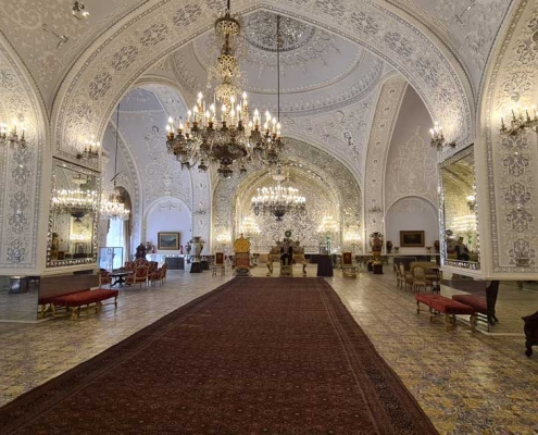 golestan-palace-tehran-(2) فضای داخلی کاخ گلستان در خیابان 15 خرداد