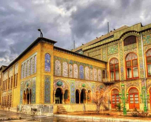 golestan-palace-tehran-(3) معماری و بنای کاخ گلستان تهران