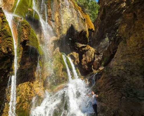 آبشار پونه زار فریدونشهر