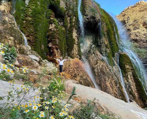 آبشار پونه زار کجاست