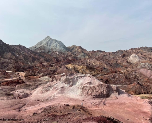 دره رنگین کمان در استان هرمزگان