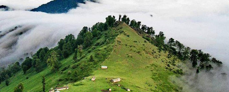 روستا و ارتفاعات شولم در فومن گیلان