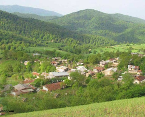 مناظر سرسبز و زیبای روستای شولم