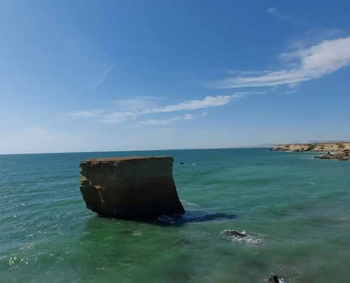 ساحل تنگ در بندر تنگ چابهار