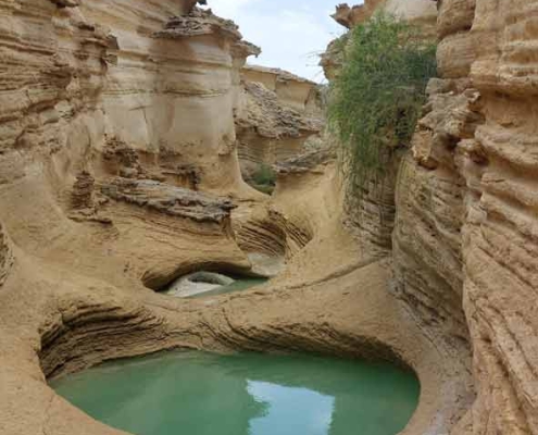 keryan-canyon-1 تنگه کریان در جزیره قشم استان هرمزگان