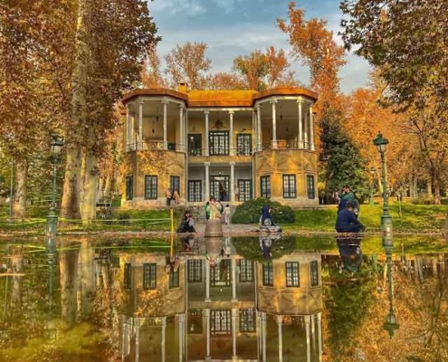 niavaran-palace-23 کاخ نیاوران در تهران فصل پاییز