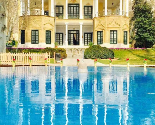 niavaran-palace-4 ساختمان کوشک احمدشاهی در مجموعه کاخ نیاوران
