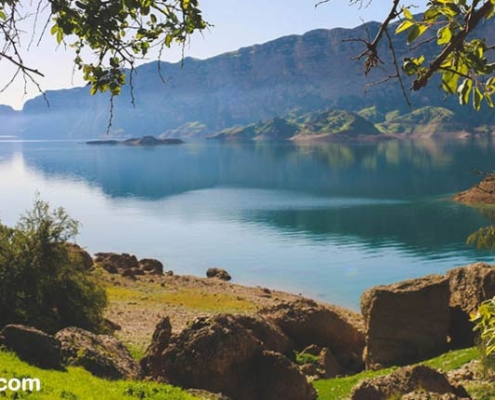 shahiun-dez-dam-lake دریاچه دز در دزفول
