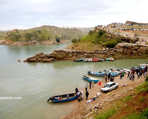 shahiun-lake-island-andimeshk جزیره شهیون در روستای پامنار