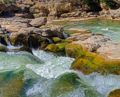 آبشار تاف غضب کجاست