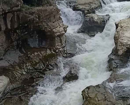 آبشار تاف غضب در سپید دشت لرستان