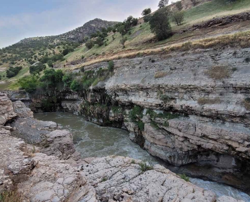 آبشار تاف غضب استان لرستان