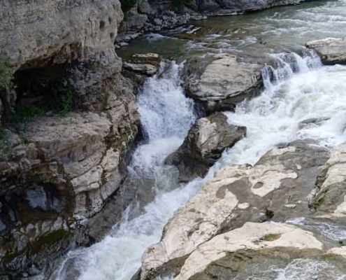 آبشار تاف غضب یا چرخ گوشت