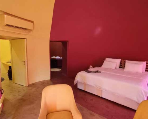 فضای داخلی اتاق های اقامتگاه ماجرا