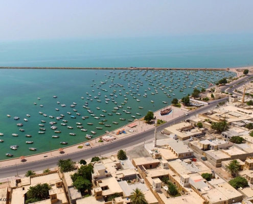 بندر کنگ سنتورینی ایران هرمزگان بندر لنگه
